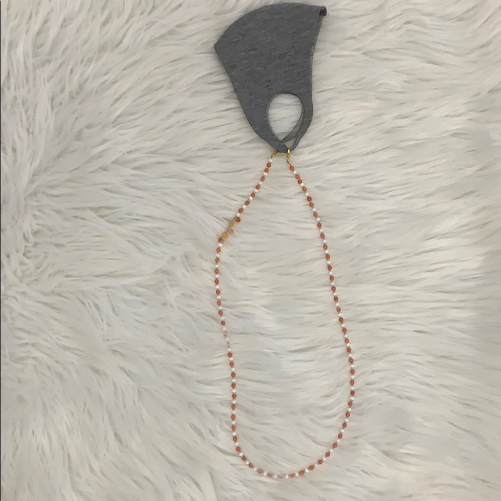 Women Beaded Face Mask Holder